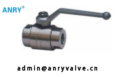 2 partes NPT fêmea BSP rosquearam A105 a válvula de bola da bola PTFE Seat do corpo CF8M