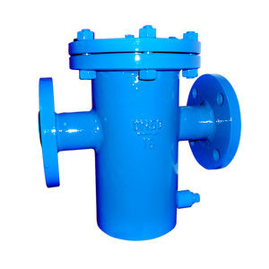 Fep Lined Big Dn 1000 T Type Basket Strainer For Industrial Oil