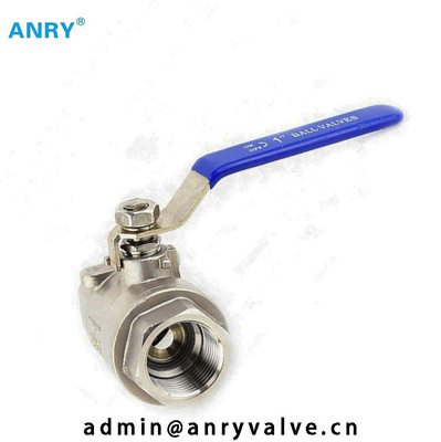 Uma válvula de aço inoxidável da parte CF8 CF8M Body PTFE Viton SeatBall