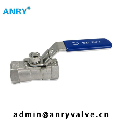 Uma válvula de aço inoxidável da parte CF8 CF8M Body PTFE Viton SeatBall