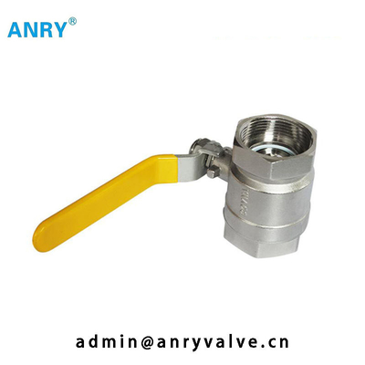 Uma válvula de aço inoxidável da parte CF8 CF8M Body PTFE Viton SeatBall