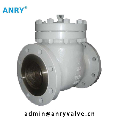 Stellite Overlay Disc  API Valves Swing Check Valve BW Welding WCB WC6 LCB Body  800Lb~1500Lb